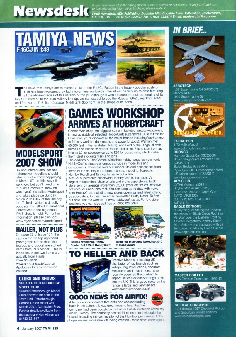 Tamiya Model Magazine 135 (2007-01)